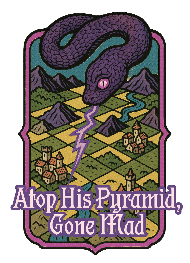 In His Pyramid, Gone Mad cover